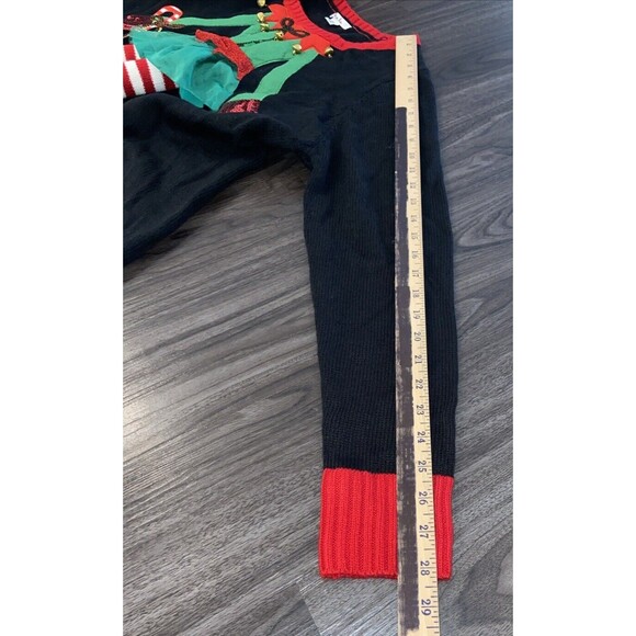 KELA ELF UGLY LONG CHRISTMAS SWEATER UNISEX X-LARGE - Picture 12 of 14